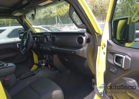 2023 Jeep Wrangler 4-Door High Tide 4X4 z USA, uszkodzony, nr VIN 1C4HJXDG5PW693865